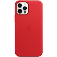 Apple iPhone 12 a 12 Pro Kožený kryt s MagSafe (PRODUCT) RED - Kryt na mobil