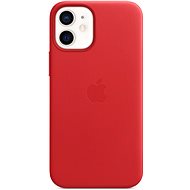 Apple iPhone 12 Mini Kožený kryt s MagSafe (PRODUCT) RED - Kryt na mobil