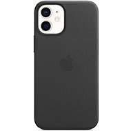 Apple iPhone 12 Mini Kožený kryt s MagSafe čierny - Kryt na mobil