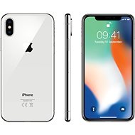 iPhone X 64 GB Strieborný