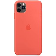 Apple iPhone 11 Pro Max Silikónový kryt mandarínkový - Kryt na mobil