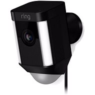 Ring Spotlight Cam Wired Black - IP kamera