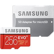 Samsung microSDXC 256 GB EVO Plus Class 10 UHS-I + SD adaptér