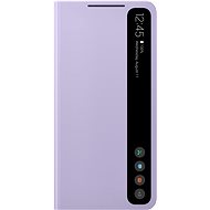 Samsung Galaxy S21 FE 5G Flipové puzdro Clear View fialové - Puzdro na mobil