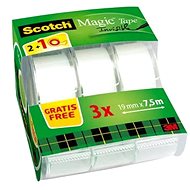 Scotch Magic 19 mm × 7,5 m, popisovateľná, s jednorazovým odvíjačom – balenie 3 ks - Lepiaca páska