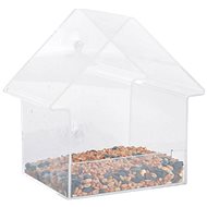 Esschert Design Akrylové kŕmidlo do okna 15 × 10 × 15,3 cm FB370 - Krmítko pre vtáky