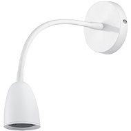 LED nástenná lampička, stmievateľná, 4 W, 280 lm, 3000 K, biela - Lampa na stenu