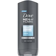 Dove Men + Care Clean Comfort sprchovací gél na telo a tvár pre mužov 400 ml - Sprchový gél