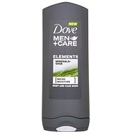 Dove Men + Care Minerals and Sage sprchovací gél na telo a tvár pre mužov 400 ml - Sprchový gél