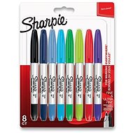 SHARPIE TwinTip, 8 farieb - Popisovač