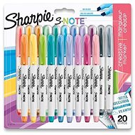 SHARPIE S-Note, 20 farieb - Popisovač