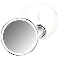 Kozmetické zrkadlo Simplehuman Sensor Compact, LED svetlo, 3× zväčšenie, biele - Kosmetické zrcátko