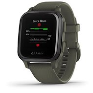 Garmin Venu Sq Music Slate/Green Band - Smart hodinky