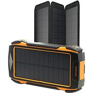 4smarts Solar Powerbank Rugged TitanPack Eco 20000 mAh black - Powerbank