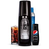 SODASTREAM Spirit Black Pepsi MAX MegaPack - Výrobník sódy