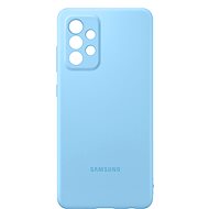 Kryt na mobil Samsung Silikónový zadný kryt pre Galaxy A52/A52 5G modrý - Kryt na mobil