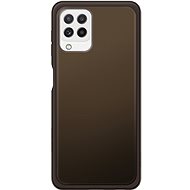 Samsung polopriehľadný zadný kryt pre Galaxy A22 LTE čierny - Kryt na mobil