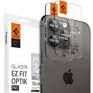 Spigen tR EZ Fit Optik Pro 2 Pack Black iPhone 14 Pro/iPhone 14 Pro Max - Ochranné sklo na objektív