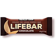 Lifefood Lifebar RAW BIO 47 g, čokoládová - Raw tyčinka