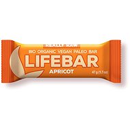 Lifefood Lifebar RAW BIO 47 g, marhuľová - Raw tyčinka
