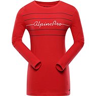 Alpine Pro Megana 2 Dámske Bavlnené Tričko červené - Tričko