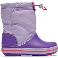 Crocband LodgePoint Boot Kids Lavender/Neon fialová - Snehule