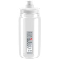 Elite Cyklistická fľaša na vodu FLY WHITE grey logo 550 ml - Fľaša na vodu