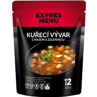 Expres Menu Kurací vývar s mäsom a zeleninou - MRE