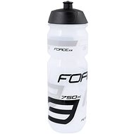 Force Savior 0,75 l,transparentná-sivo-čierna - Fľaša na vodu
