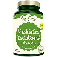 GreenFood Nutrition Probiotika LactoSpore® + Prebiotics 60 kapsúl - Probiotiká