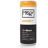 GymBeam Moxy Power+ Energy Drink 330 ml, mango maracuja - Energetický nápoj 