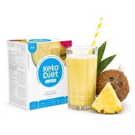 KetoDiet Proteínový nápoj - Piňa Colada (7 porcií) - Keto diéta