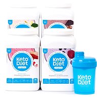 KetoDiet Proteínové nápoje na 4. týždne – INTENSE 1. krok - Keto diéta