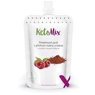 KetoMix Proteínové pyré s príchuťou maliny a kakaa - Keto diéta