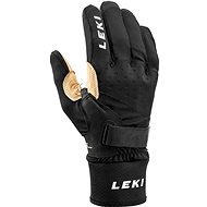 Leki Nordic Race Shark Premium, black-sand - Cross-Country Ski Gloves