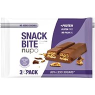 NUPO SNACK BITE – Čokoládová oplátka (3 ks) - Proteínová tyčinka
