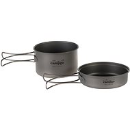 Campgo Titanium Pot with Pan - Kempingový riad