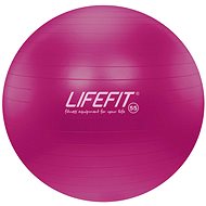 Fitlopta Lifefit anti-burst 55 cm, bordó - Gymnastický míč