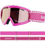 Salomon Kiwi pink/univ silver mirror - Lyžařské brýle
