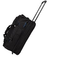 Travelite Basics Wheeled duffle S Black/blue - Cestovná taška
