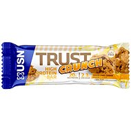 USN Trust Crunch, 60 g, biela čokoláda so sušienkou - Proteínová tyčinka