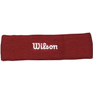 Wilson headband červená/biela veľ. UNI - Športová čelenka
