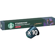 STARBUCKS® Espresso Roast Decaf by NESPRESSO® Dark Roast Kávové kapsuly, 10 kapsúl v balení, 57 g - Kávové kapsuly