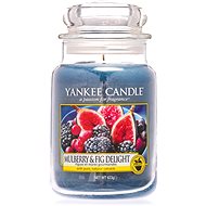 YANKEE CANDLE Classic veľká Mulberry & Fig Delight 623 g - Sviečka