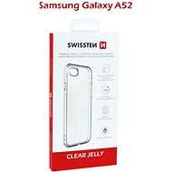 Kryt na mobil Swissten Clear Jelly pre Samsung Galaxy A52 transparentný - Kryt na mobil