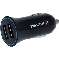 Nabíjačka do auta Swissten adaptér 2.4A + kábel USB-C 1.2 m