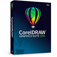 CorelDRAW Graphics Suite 2021, Mac, CZ/PL (BOX) - Grafický program
