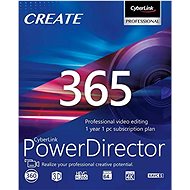 CyberLink PowerDirector 365 na 12 mesiacov (elektronická licencia) - Video softvér