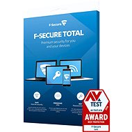 F-Secure TOTAL pre 3 zariadenia na 1 rok (elektronická licencia) - Internet Security