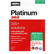 Nero Platinum 365 (elektronická licencia) - Napaľovací program